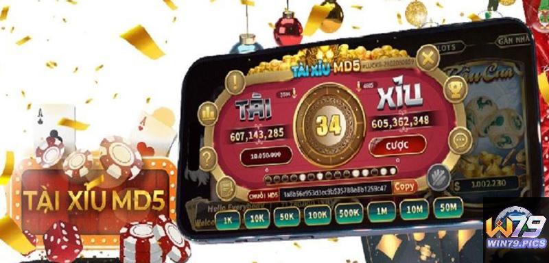 Tài xỉu MD5 hấp dẫn minh bạch tại win79